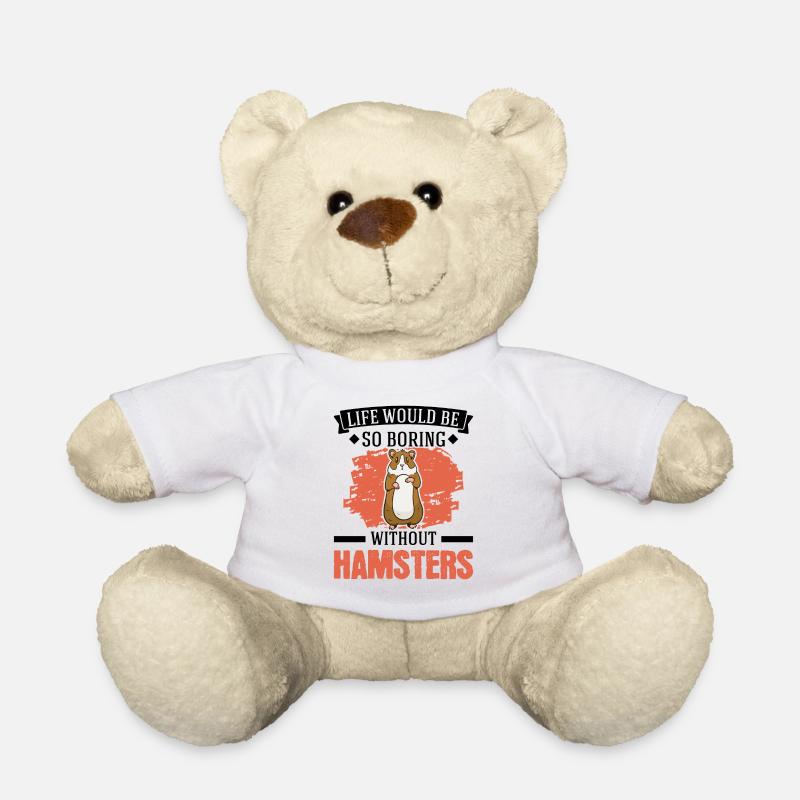 Hamster Owner Golden Hamster Hamster - Teddy Bear - white