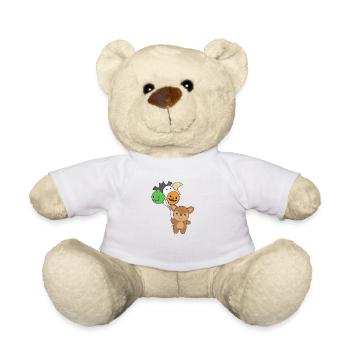 Deer Halloween Balloons Kids Cute Animals - Teddy Bear - white - Front