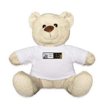 Bête de fitness - Nounours - blanc - Devant