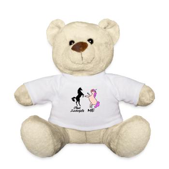 Zoologist Mythical Unicorn Zoo Animals Zoology - Teddy Bear - white - Front
