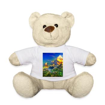 great ART on great PEOPLE - Teddy - Weiß - Vorne