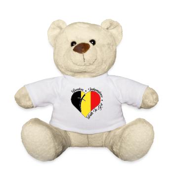 Liberté Foi en Dieu - Belgique - Nounours - blanc - Devant