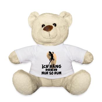 bergsteiger karabiner kletterseil alpin bouldern - Teddy - Weiß - Vorne