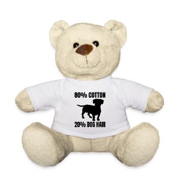 Chiens Teckel Propriétaire de chien Teckel Chien Teckel - Nounours - blanc - Devant
