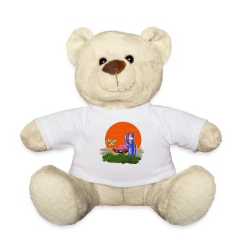 Good Vibes - Teddy - Weiß - Vorne