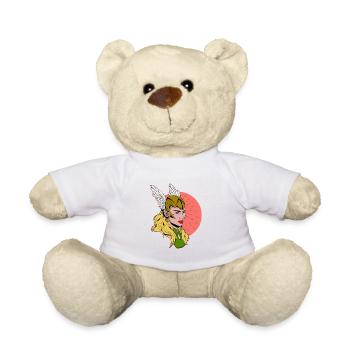 Valküre Valkyrie Viking Warrior Mme Viking - Nounours - blanc - Devant