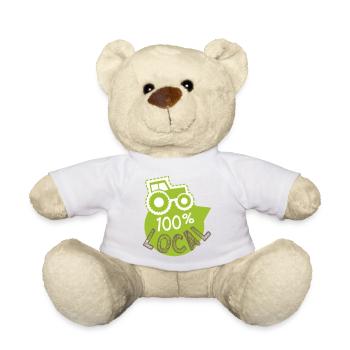 producteur 100% local, magasin producteurs - Nounours - blanc - Devant