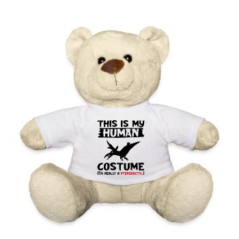 Costume De Ptérodactyle Drôle Costume D'Halloween - Nounours - blanc - Devant