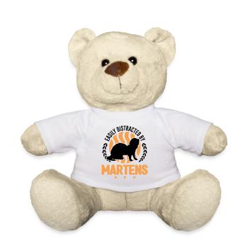 Easily distracted by Martens Marder - Teddy - Weiß - Vorne