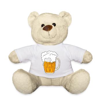 Beer - Teddy Bear - white - Front