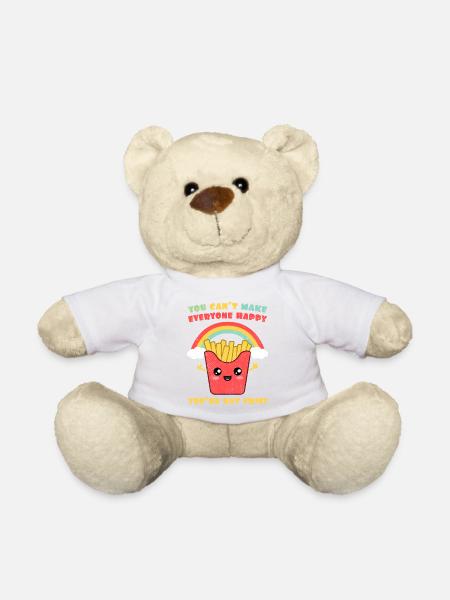 Sie können nicht alle glücklich machen. Du bist - Teddy - Weiß