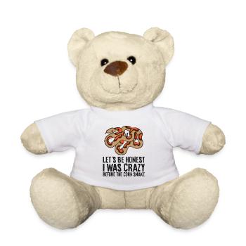 Soyons honnêtes, j’étais fou avant le serpent de maïs - Nounours - blanc - Devant