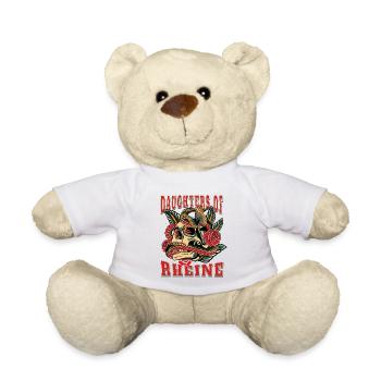 Rheine Frau Geschenk daughters of Rheine Frauen - Teddy - Weiß - Vorne