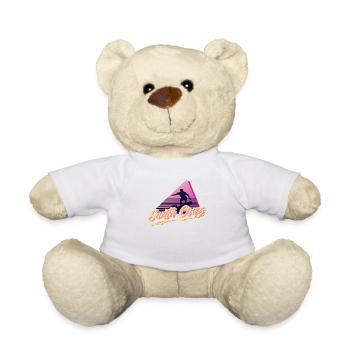 70er 80er In Der Kalifornischen Stadt Santa Cruz - Teddy - Weiß - Vorne