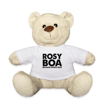 Les gens sucent Rosy Boa Snake - Nounours - blanc - Devant