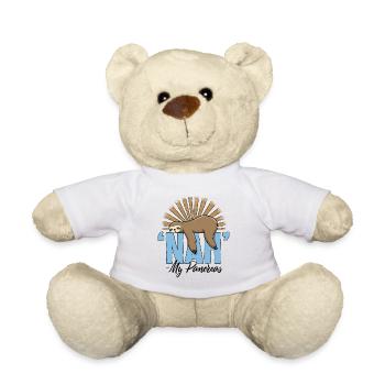 Chemise d’inhalothérapeute, pas de mon pancréas - Nounours - blanc - Devant