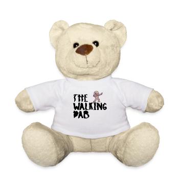The Walking Dab Idée Cadeau Drôle - Nounours - blanc - Devant