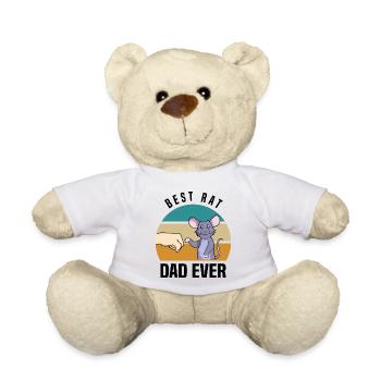 Rat - Nounours - blanc - Devant