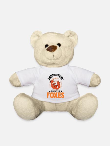 Fuchs Geschenk Rotfuchs - Teddy - Weiß