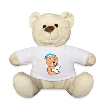 Chow Chow Chien Race de chien - Nounours - blanc - Devant