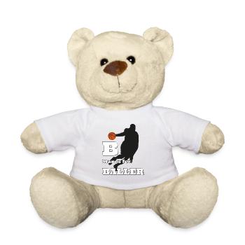 B Stands for Baller - Teddy - Weiß - Vorne