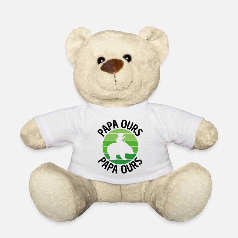 Daddy bear - Teddy Bear - white