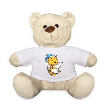 Guépard - Nounours - blanc - Devant