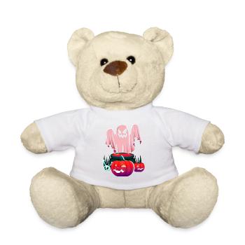 HALLOWEEN - Teddy - Weiß - Vorne
