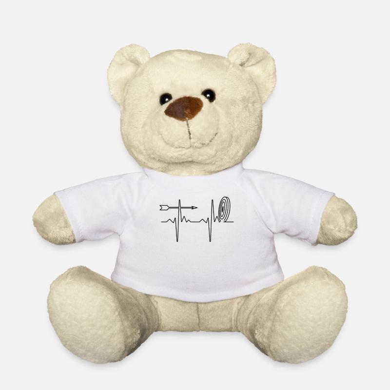 Retro Bogenschießen Bogen Und Pfeil Bogenschütze - Teddy - Weiß
