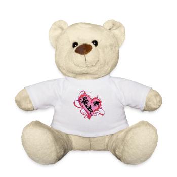 70er 80er In Der Kalifornischen Stadt Santa Cruz - Teddy - Weiß - Vorne