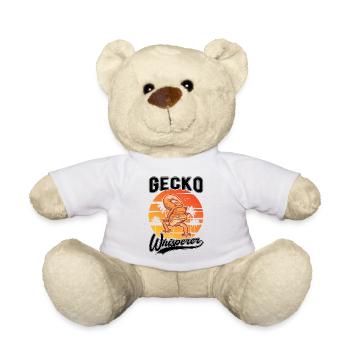 Gecko Whisperer Gecko Whisperer Leopard Gecko - Teddy Bear - white - Front