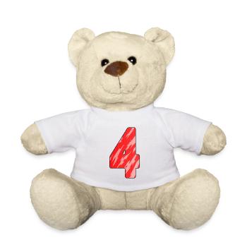 4 - Nounours - blanc - Devant