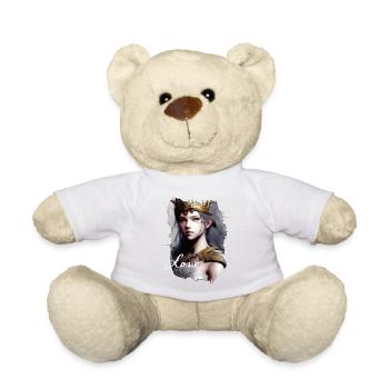 Walküre Amazone Kriegerin Fine Art - Teddy - Weiß - Vorne