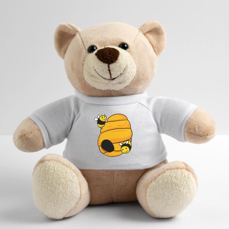 Bee nest with cute bees Teddy Bear