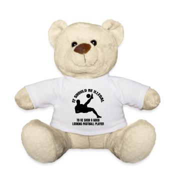 Football Coach Football Coach Football Players Footballers - Teddy Bear - white - Front