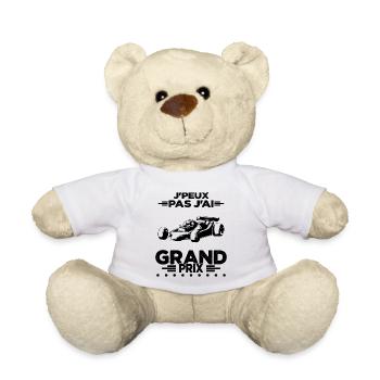 Je Peux Pas J'ai Grand Prix - Nounours - blanc - Devant