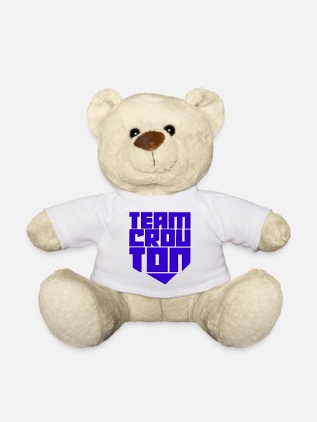 TEAM CROUTON - Nounours - blanc