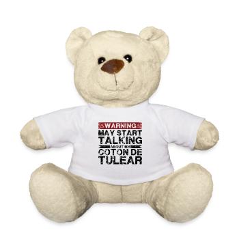 En parlant de Coton De Tulear - Nounours - blanc - Devant