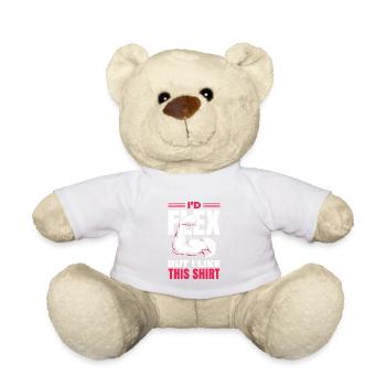 I would bend, but I like this design - Teddy Bear - white - Front