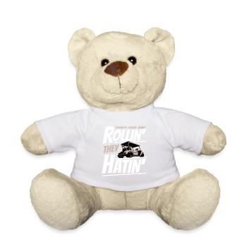 Voiturette de golf alors je roule un drôle de golfeur - Nounours - blanc - Devant