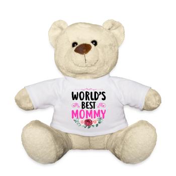 Idée cadeau de mère pour la fête des mères Meilleure mère - Nounours - blanc - Devant