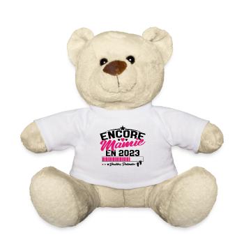Encore Mamie En 2023 Cadeau Future Grand-mère - Nounours - blanc - Devant
