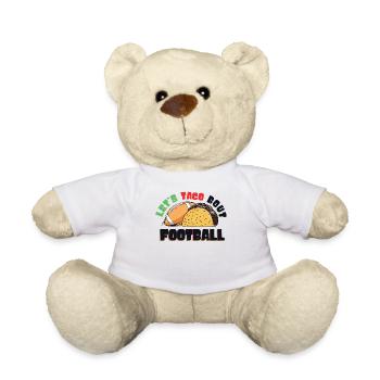 Taco Bout Football Match Day - Teddy Bear - white - Front