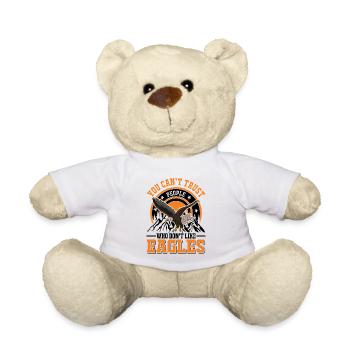 Golden Eagle Gift Eagle Aigle Reproducteur Fauconnier - Nounours - blanc - Devant