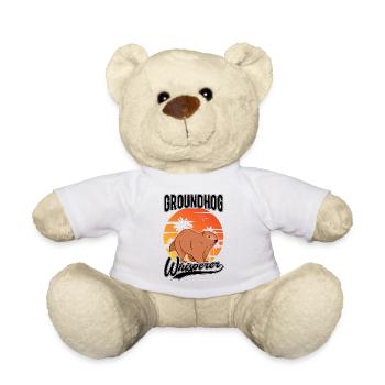 Marmotte Whisperer Marmotte Forêt Marmotte - Nounours - blanc - Devant
