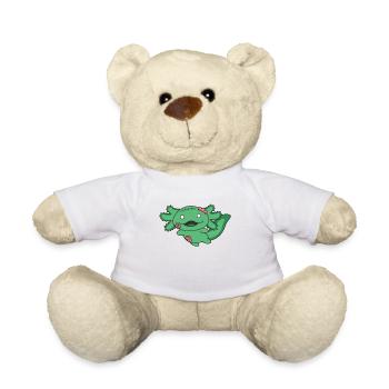 Axolotl Halloween Zombie Costume - Nounours - blanc - Devant