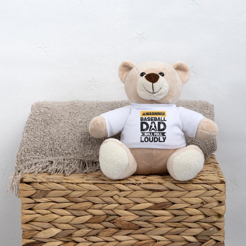 Warnung Wird Schreien - Baseballvater Teddy