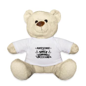 February 2004 | Awesome 2004 | born in February - Nounours - blanc - Devant