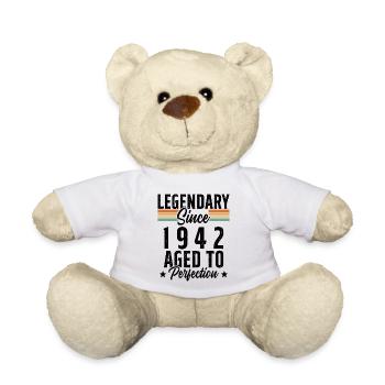 Legendary since 1942 - Teddy Bear - white - Front