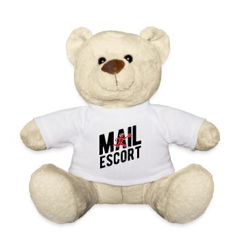 Briefträger Und Paket-Zusteller Für Postboten - Teddy - Weiß - Vorne
